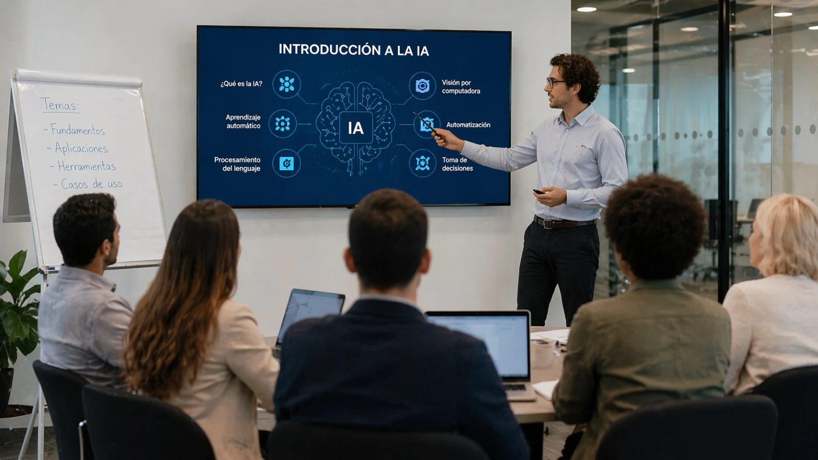 Capacitación en IA para equipos empresariales — Setalent